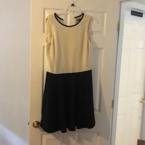 Black and white dress